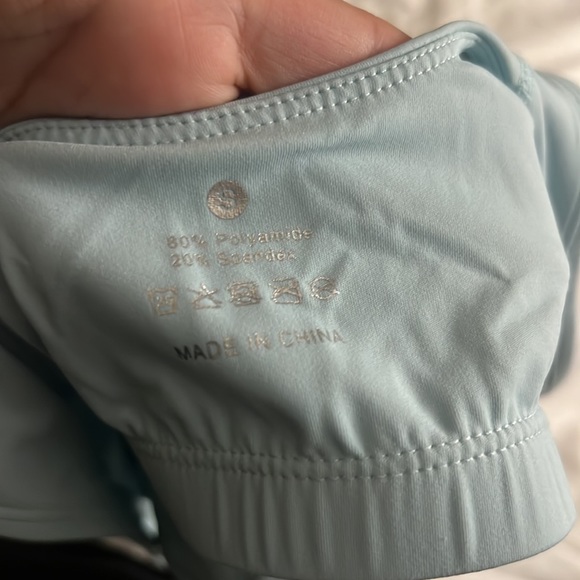 Blue Activewear Tank Top - Picture 4 of 5